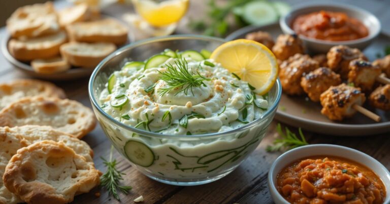 Cucumber Dill Tzatziki Salad: Healthy No-Mayo Side Dish