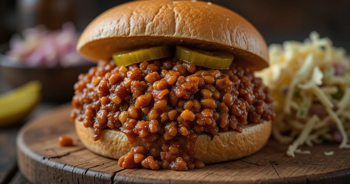 Vegan Sloppy Joes