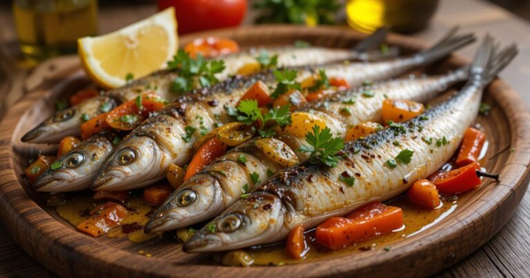 Sardines Marinated with Peppers