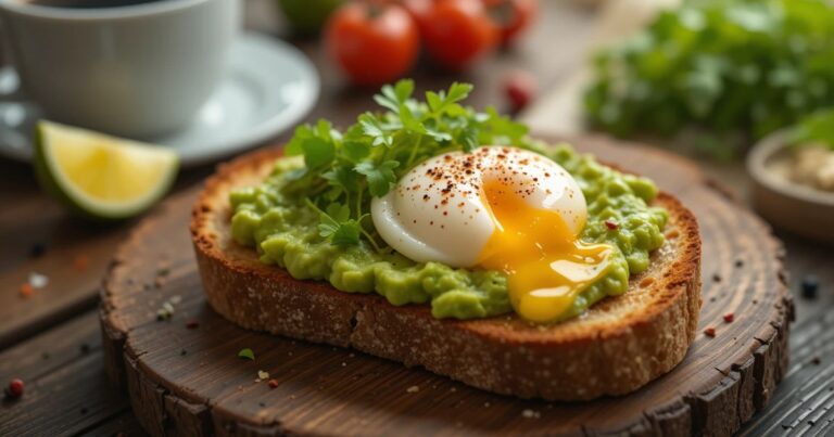Poached Egg Avocado Toast