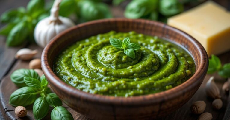 Genoese Basil Pesto Recipe